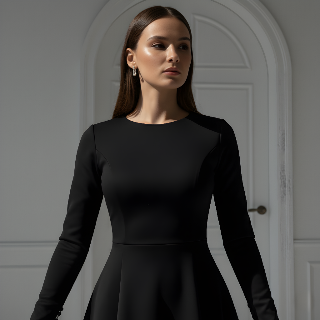 The 'Socialite' Pleat Skirt Dress