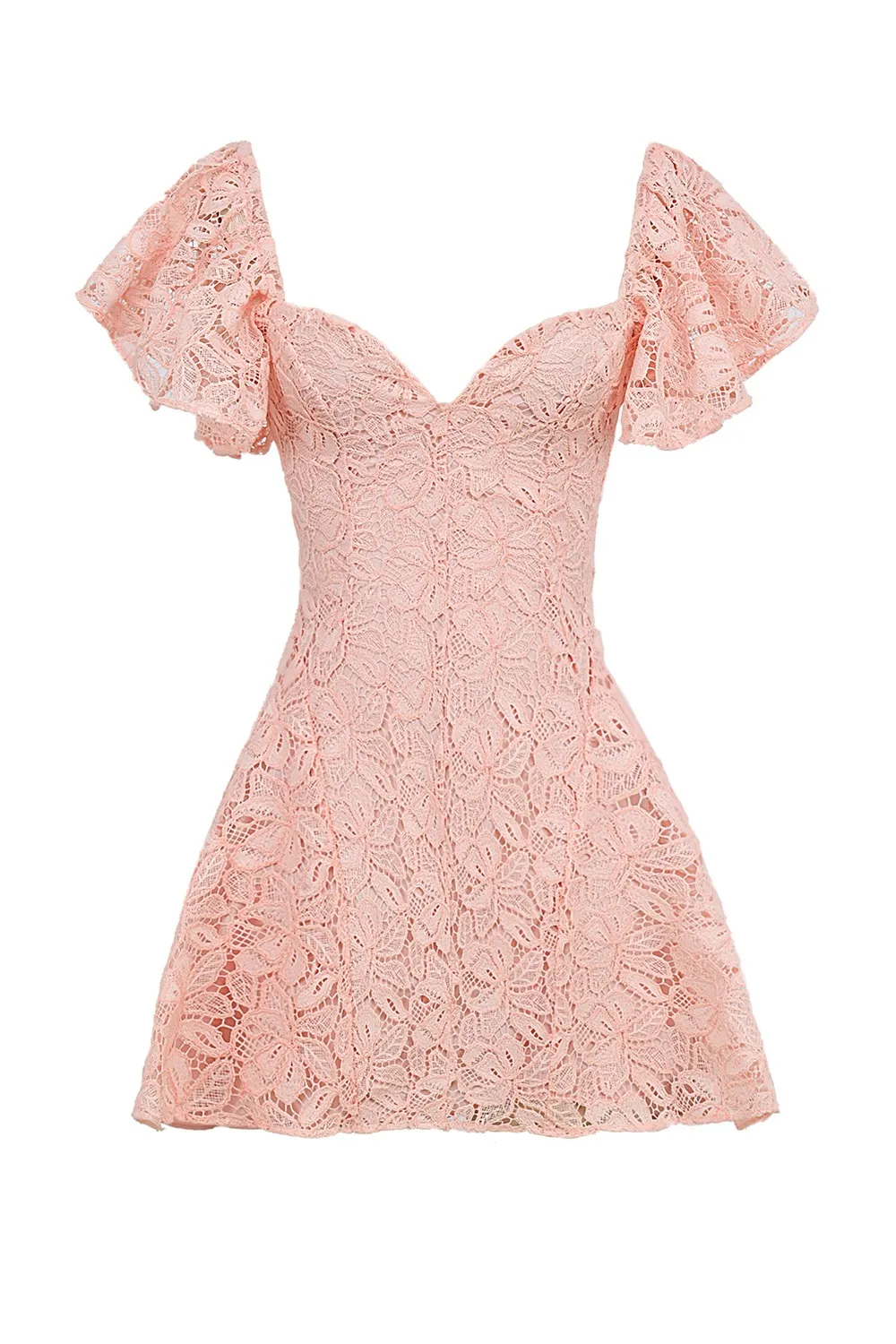 The 'Romantic Vibe' Lace Mini Dress