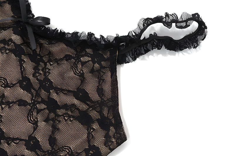 The Midnight Hour Lace Slip Maxi Dress